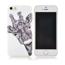 Phone Case with Cartoon Animals For Iphone 5 / 5S / SE