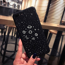 Cartoon Planet Moon Sun Stars Case For iphone 7 Case For iphone 7 6 6S Plus Universe Series Phone Cases Hard PC Back Cover