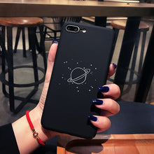 Cartoon Planet Moon Sun Stars Case For iphone 7 Case For iphone 7 6 6S Plus Universe Series Phone Cases Hard PC Back Cover