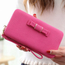 Women Wallet Phone Bag Case for Samsung Galaxy S8 S7 S6 Edge S5 J3 J5 A3 A5 2017 2016 Cover for iPhone 7 6 5 4 s 6s 5s 4s Plus