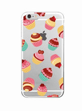 Cute Donuts Fries Before Guys Hearts Unicorn Pizza Soft Clear Phone Case For iPhone 7 7Plus 6 6S 6Plus 5 8 8Plus X SAMSUNG