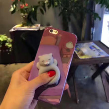 7 Colors 3D Cartoon  Animal Mobile Phone Shell
