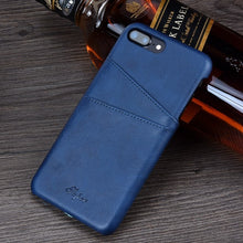 KEYSION Case For iPhone 8 8 Plus 7 7 Plus Cover Leather Luxury Wallet Card Slots Back Capa For iPhone 7 8Plus Cases Fundas