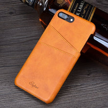 KEYSION Case For iPhone 8 8 Plus 7 7 Plus Cover Leather Luxury Wallet Card Slots Back Capa For iPhone 7 8Plus Cases Fundas