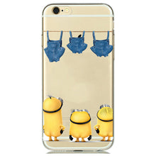 Cute Cartoon Pokemons Go Pikachue Case for coque iphone 7 8 Plus 6S 5S SE Soft Transparent Cover Mermaid Minion Case Accessories