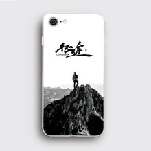 Landscape Scenery Case For Iphone 7 6 6S Plus Mountains Bamboo Sea Deer Cat Nature View Hard Back Case Cover For Iphone7 7plus