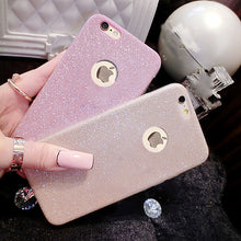 Phone Case For iPhone 7 For iPhone 7 7 Plus Glitter Powder Soft TPU Phone Back Cover Case For iPhone 5 5S SE 6 6S Plus 6Plus
