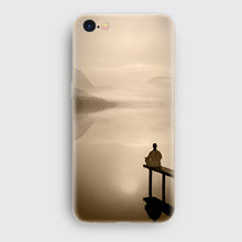 Landscape Scenery Case For Iphone 7 6 6S Plus Mountains Bamboo Sea Deer Cat Nature View Hard Back Case Cover For Iphone7 7plus