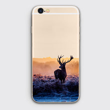 Landscape Scenery Case For Iphone 7 6 6S Plus Mountains Bamboo Sea Deer Cat Nature View Hard Back Case Cover For Iphone7 7plus