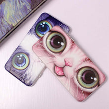 Cute Cartoon 3D Relief Animal Cat Eyes Phone Cases For iphone 7 6 6s Plus Case High Quality Durable Soft TPU Silicone Back Cover