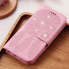 FLOVEME Flower Leather Case For iPhone 7 Plus For iPhone 6 6S Plus 5 5S SE Wallet Bag Case For iPhone 7 6 Card Slot Phone Cover