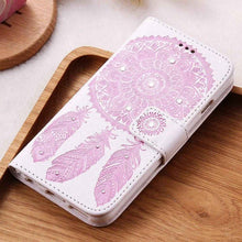 FLOVEME Flower Leather Case For iPhone 7 Plus For iPhone 6 6S Plus 5 5S SE Wallet Bag Case For iPhone 7 6 Card Slot Phone Cover