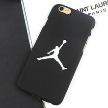 JAMULAR Slim NBA Matte Case For iPhone 7 6 6S Plus Hard Plastic Back Cover Jordan Case For iphone 8 7 Plus 6 6s Plus 5s SE Cover