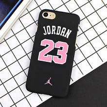 JAMULAR Slim NBA Matte Case For iPhone 7 6 6S Plus Hard Plastic Back Cover Jordan Case For iphone 8 7 Plus 6 6s Plus 5s SE Cover