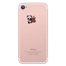 ciciber phone cases Lovely interesting animal pandas design Clear soft silicone TPU case cover for iphone 6 6S 7 8 plus 5S SE X