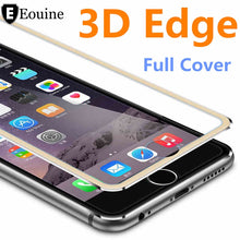 3D Aluminum alloy Tempered Glass Case Coque for iphone X 8 6 6s 7 Plus Full Film Fundas For 5 5s se 5C Case Red