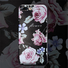 KISSCASE 3D Relief Flower Case For iPhone 8 Plus iPhone 6 Case Sexy Girly Soft Silicon Cover For iPhone 7 iPhone 5S Case