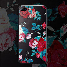 KISSCASE 3D Relief Flower Case For iPhone 8 Plus iPhone 6 Case Sexy Girly Soft Silicon Cover For iPhone 7 iPhone 5S Case
