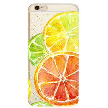 Silicon Case Cover for iPhone X 8 7 4 4S 5S 5C SE 6 6S Plus Phone cases Soft TPU Fundas Fruit Transparent
