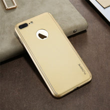 FLOVEME 360 Full Protective Case For iPhone X 8 7 Plus 6 6S Plus Tempered Glass Cases For iPhone 5 5S SE Cases Phone Back Cover