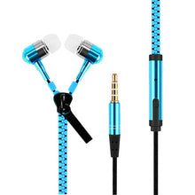 Microphone Mic Earbuds Premium 3.5mm Tangle-Free Zipper Headset for Mp3 Phone headphones Earphones