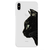 Cat Phone Case For iPhone X 8 4 4S 5 5S SE 5C 6 6S 7 Plus Silicon For Xiaomi Redmi 4 4A 3S 3 S Note 3 4 5A Pro Prime 4X Mi A1 5X