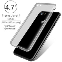 PZOZ Luxury Brand TPU Silicone Transparent Case Cover For Apple iPhone 7 Plus 7Plus iPhone 8 Plus X 10 Case coque accessories