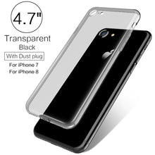 PZOZ Luxury Brand TPU Silicone Transparent Case Cover For Apple iPhone 7 Plus 7Plus iPhone 8 Plus X 10 Case coque accessories