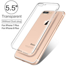 PZOZ Luxury Brand TPU Silicone Transparent Case Cover For Apple iPhone 7 Plus 7Plus iPhone 8 Plus X 10 Case coque accessories