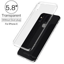 PZOZ Luxury Brand TPU Silicone Transparent Case Cover For Apple iPhone 7 Plus 7Plus iPhone 8 Plus X 10 Case coque accessories