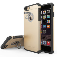 Yianerm For iPhone 7 6s 7 Plus 6 Plus Phone Case With Kickstand Armor Shockproof Dual Layer Heavy Duty Rugged Protective Cover