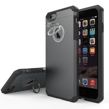 Yianerm For iPhone 7 6s 7 Plus 6 Plus Phone Case With Kickstand Armor Shockproof Dual Layer Heavy Duty Rugged Protective Cover
